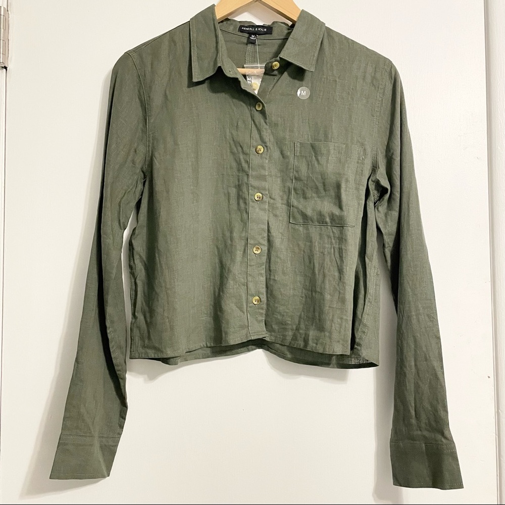 NWT Pacsun Kendall and Kylie button down shirt